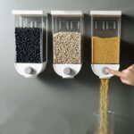 1.5kg1500mlSelfAdhesiveCereal-Dispenser-Wall-Mounted-Box