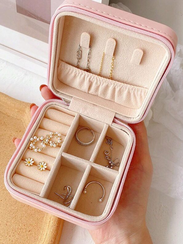 Jewelry Storage Box Leather (1)