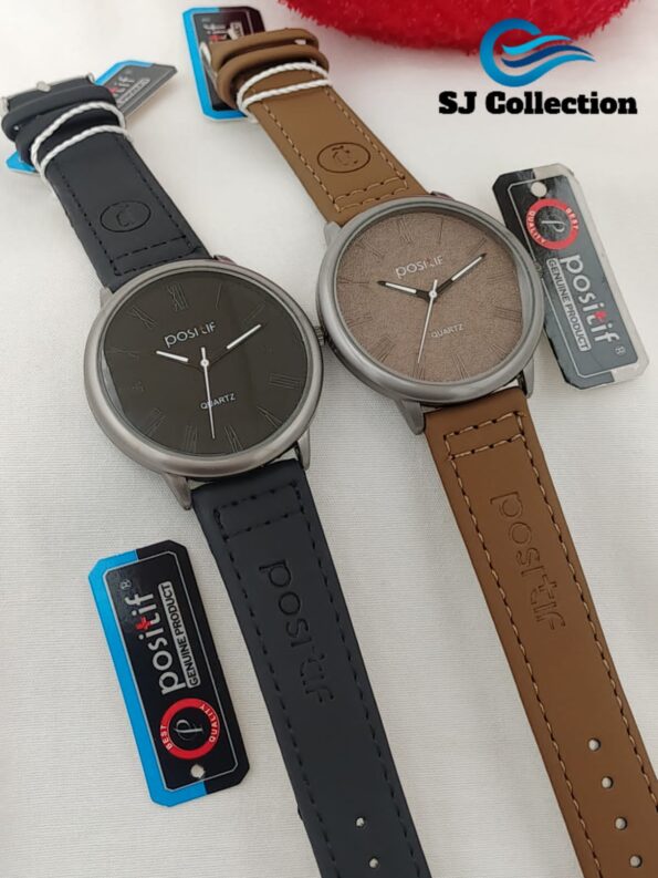 POSITIF WATCH LEATHER STRAP WITH NORMAL BOX