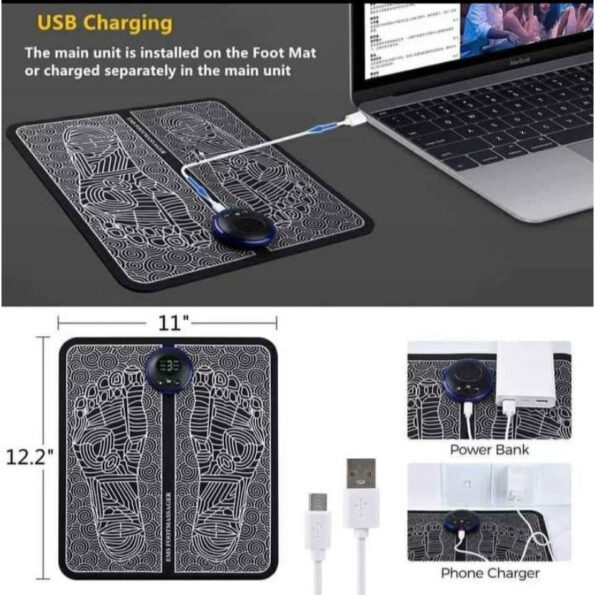 Usb Charging Smart Display Blood Circulation Pad