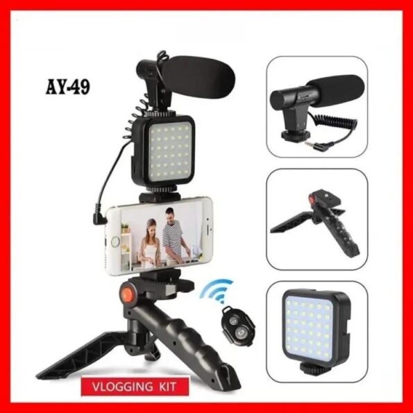 Vlog Making Kit With Remote Good Quality