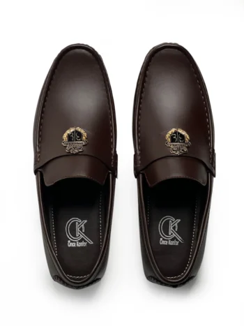 Bili Brown Loafers, A Branded Men Shoes