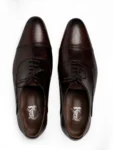 Laces Plain Brown Shoes